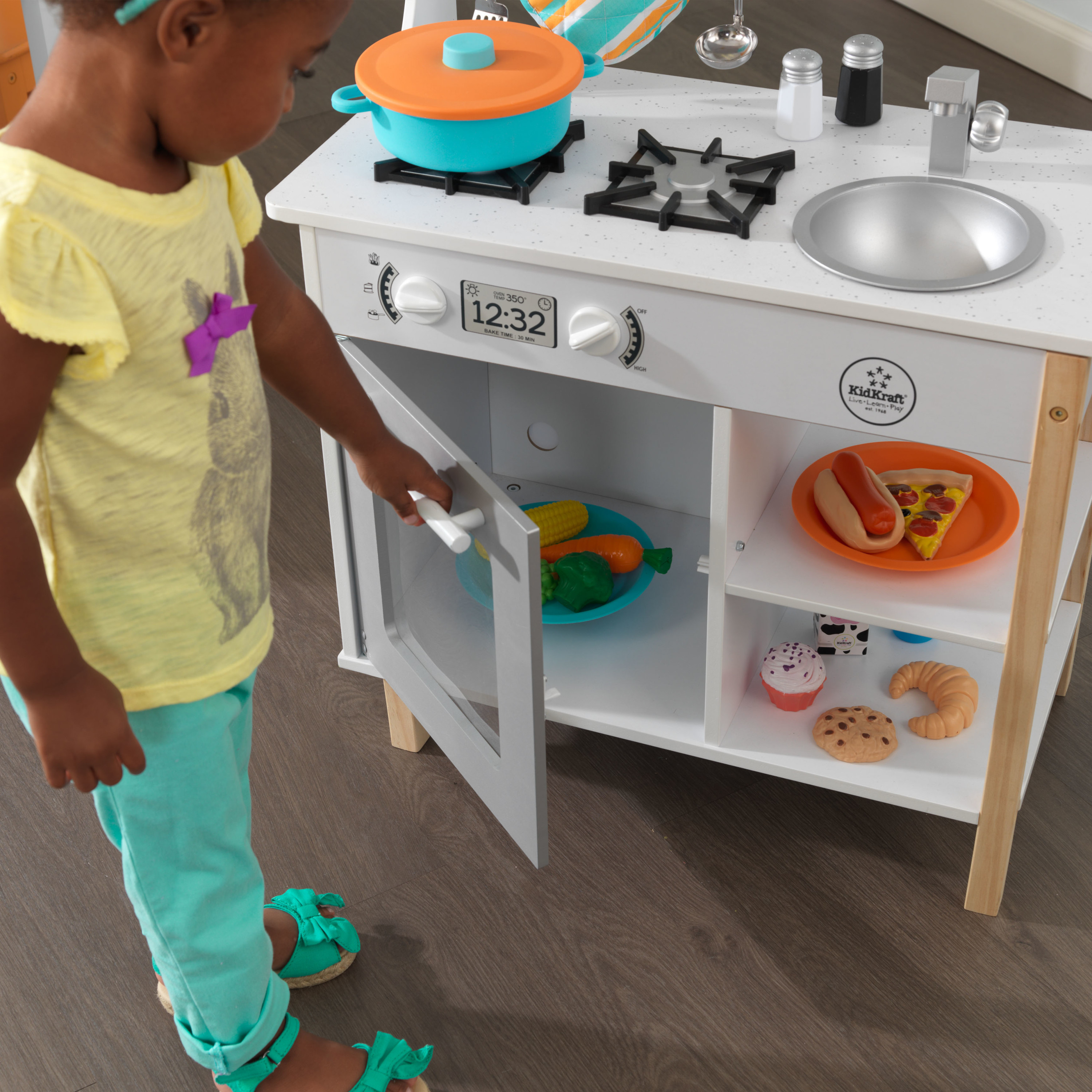 KIDKRAFT Cuisine enfant en bois All Time avec 39