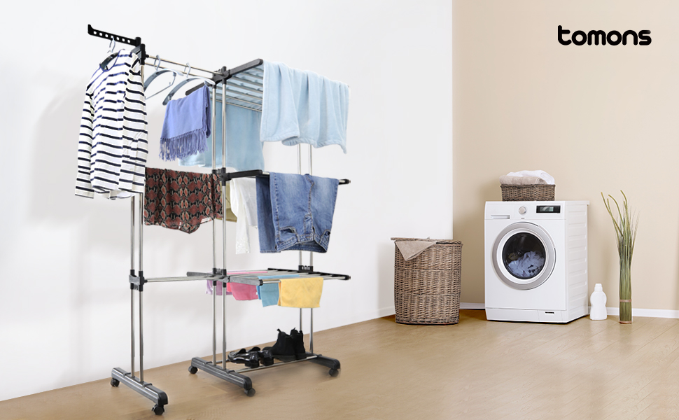 Séchoir à Linge, étendoir, étendage, Séchoir à vêtements Tower, Sèche