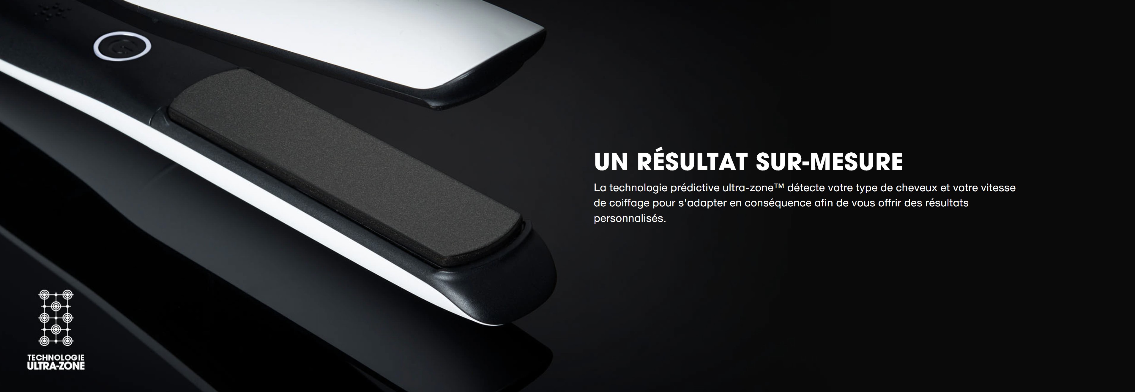 GHD Lisseur professionnel intelligent PLATINUM+ Blanc Technologie