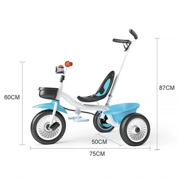 Tricycle Enfant Evolutif de 18 mois à 6 ans,Tricycle évolutif