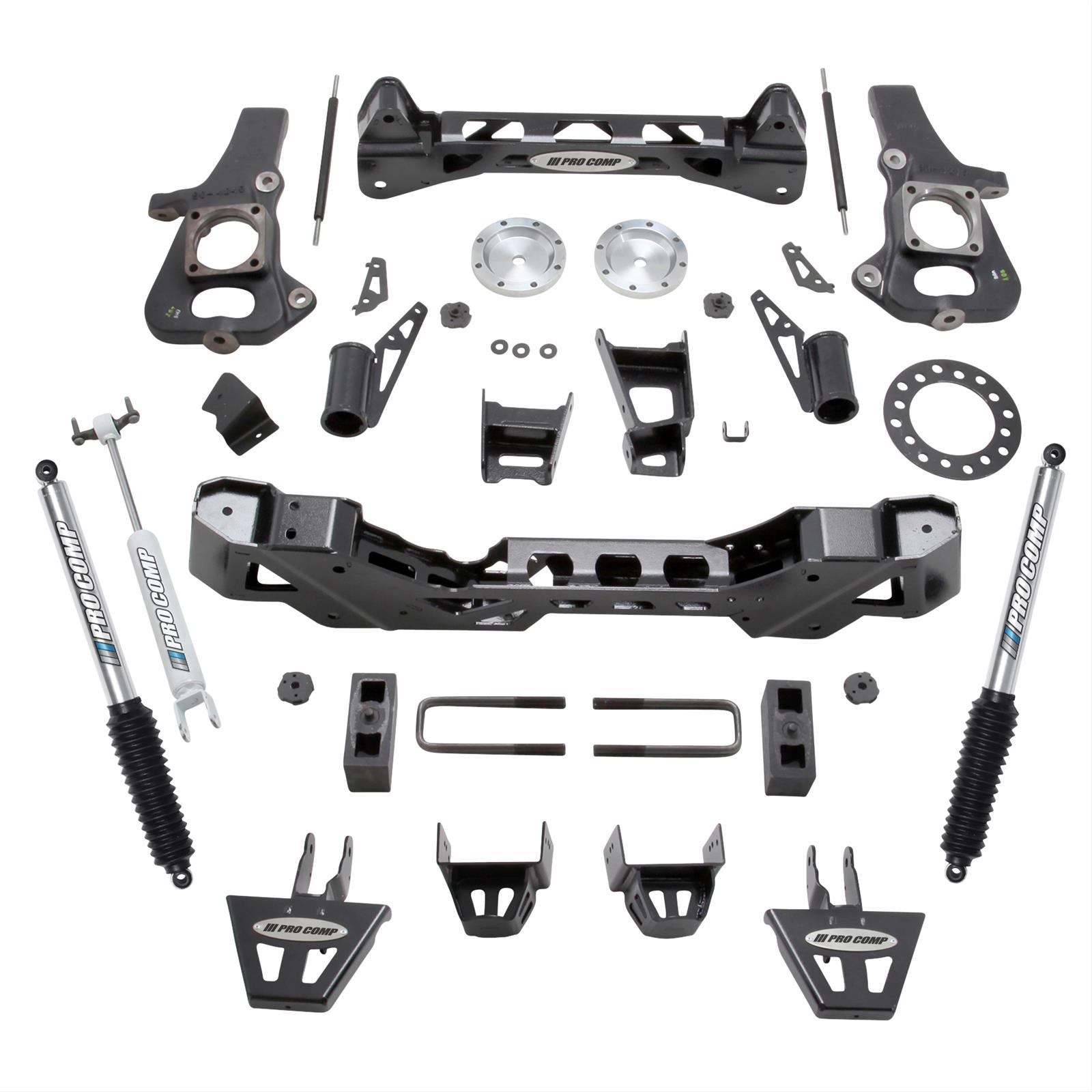 Pro Comp 6" Lift Kit with Pro Runner Shocks for 1118 Sierra 3500HD