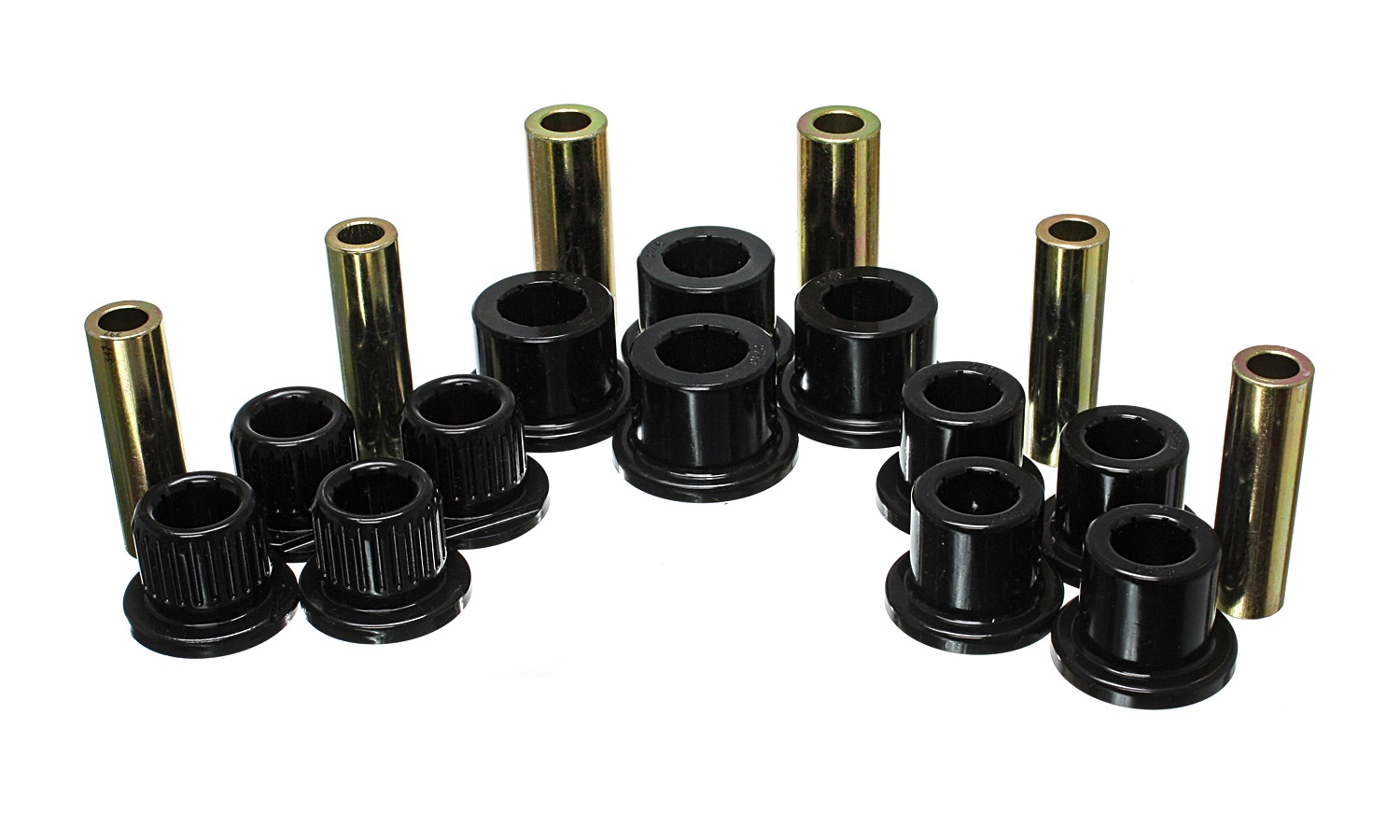 Energy Suspension Leaf Spring Bushing Set Black Rear for 9904 F250