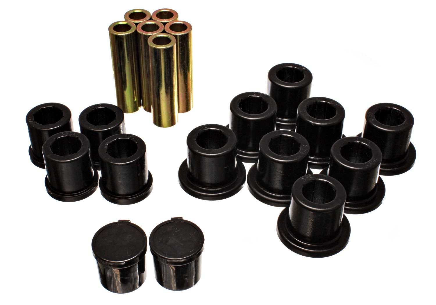 Energy Suspension Leaf Spring Bushing Set Black Rear for 9402 Ram 2500