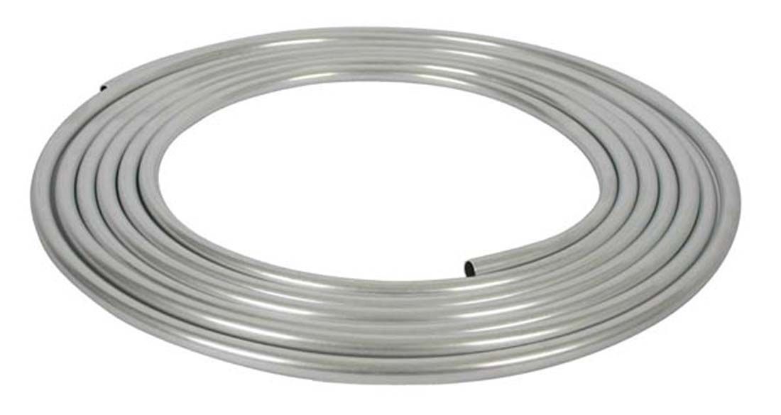 Moroso Aluminum Fuel Line 25' Coil 1/2" O.D. 0.035" Thick Wall 35 PSI