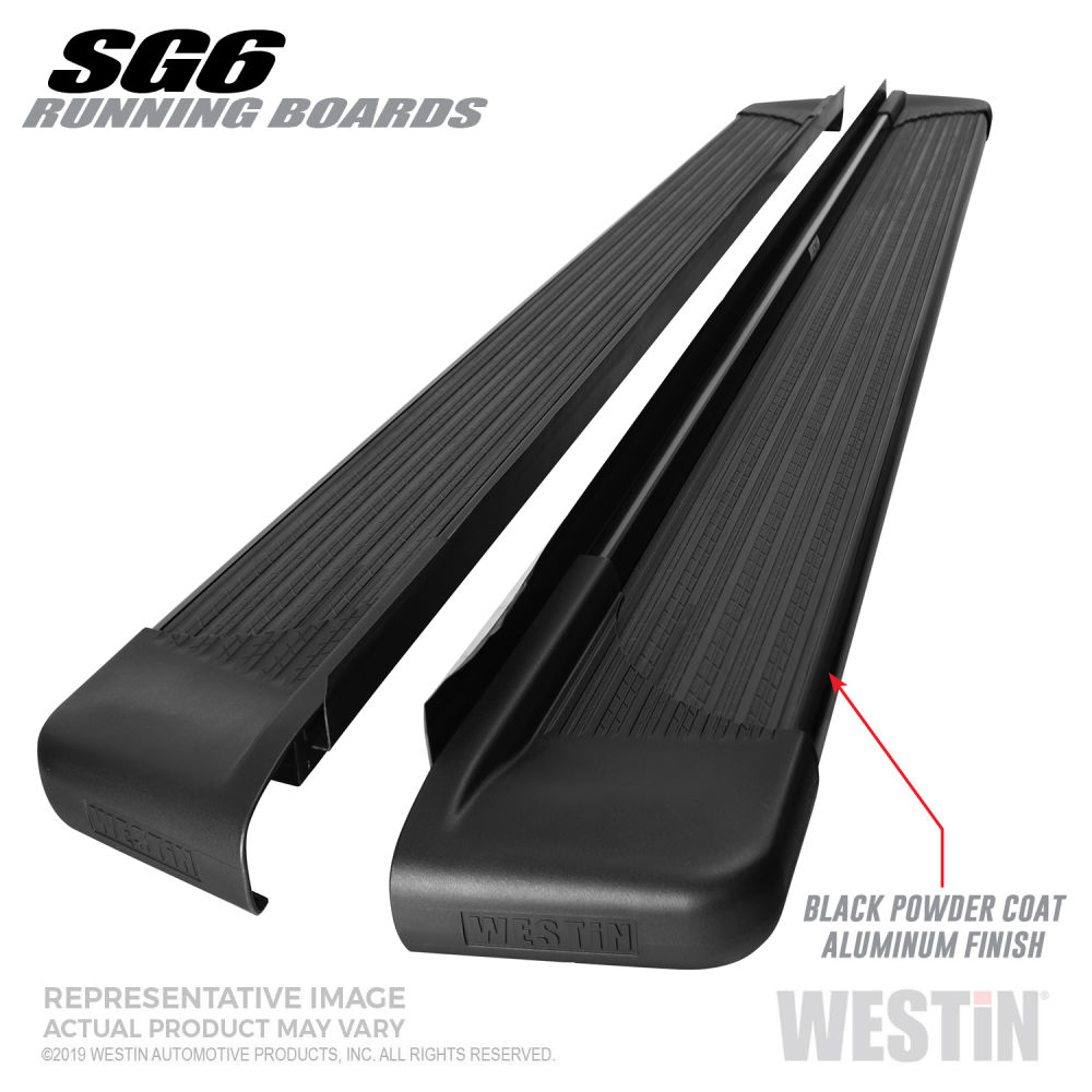 Westin Black SG6 Running Boards for 20032013 Chevrolet Avalanche 27
