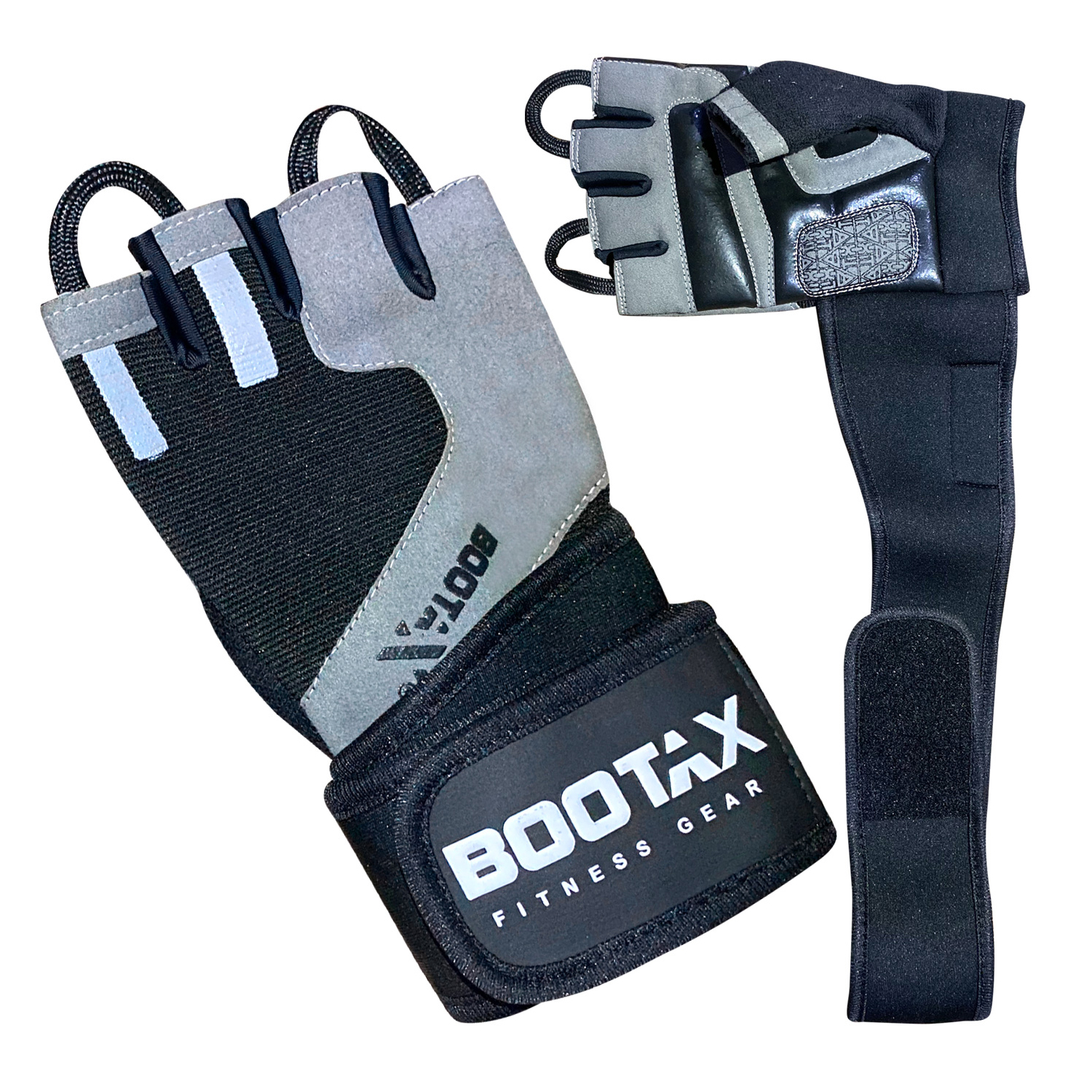 Gym Gloves with Antislip Leather Palm for Weight Lifting Kettlebells
