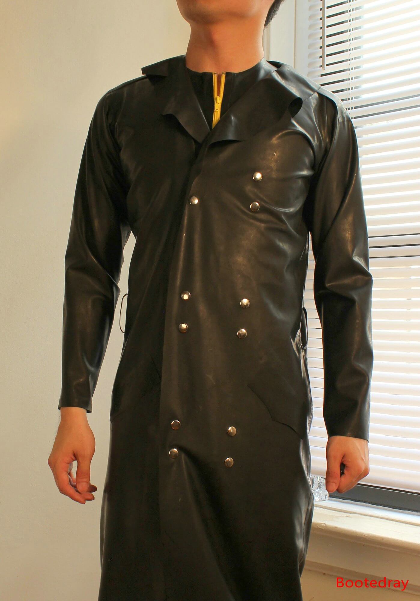 Rubber Trench Coat BootedRAY