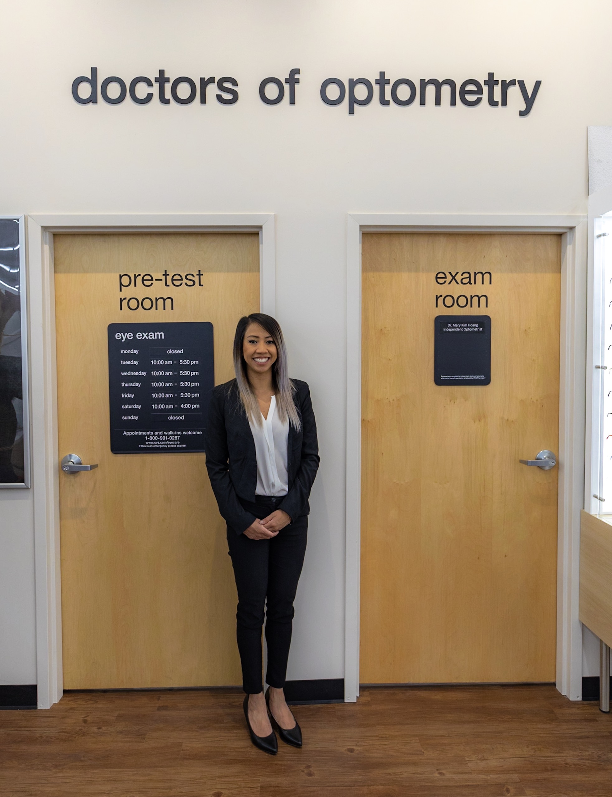 Contact Dr. Mary Kim Hoang Optometry