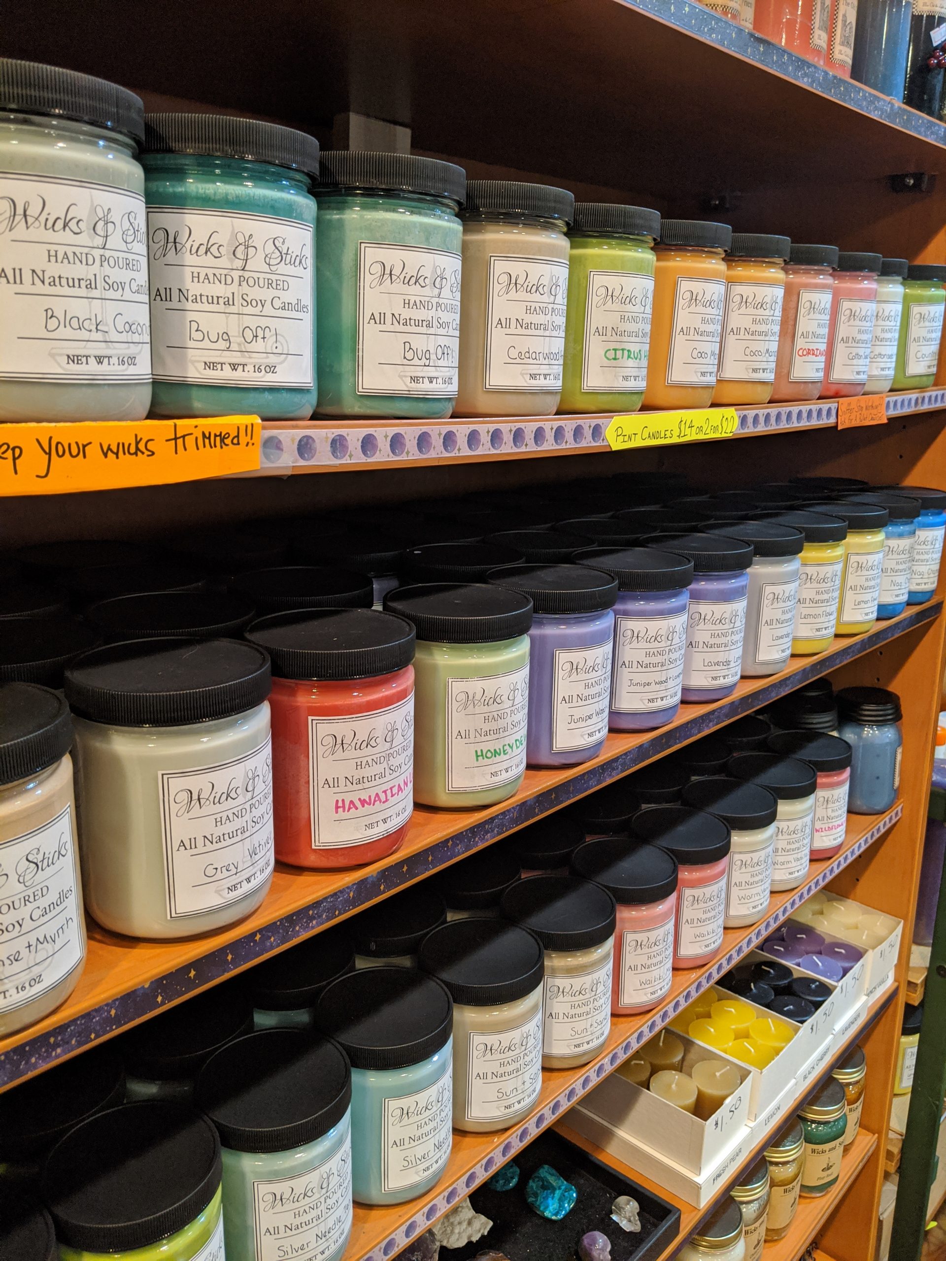 WICKS & STICKS Booth's Corner