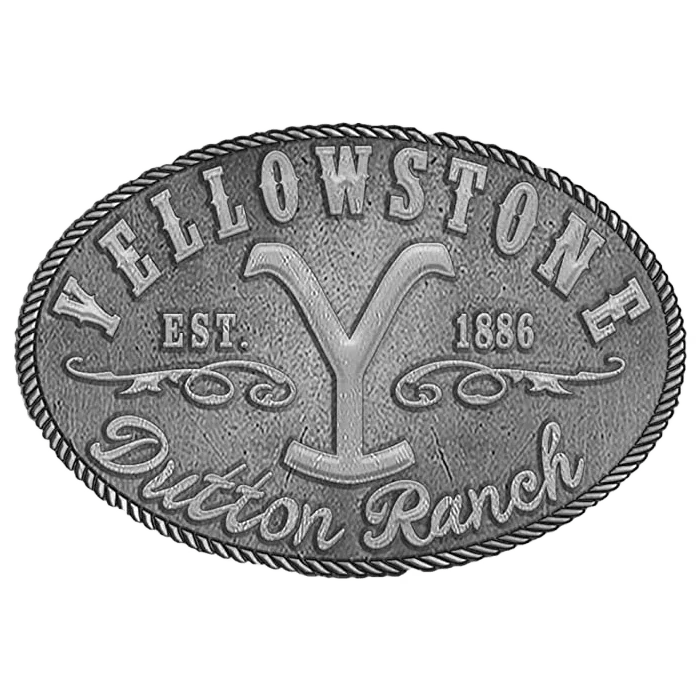 "Quality Western Style Belt Buckle Changes Yellowstone Dutton Ranch"