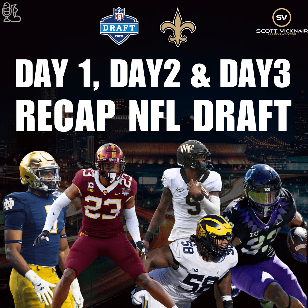 NFL Draft Day 1, Day 2 And Day 3 Recap Boot Krewe Media