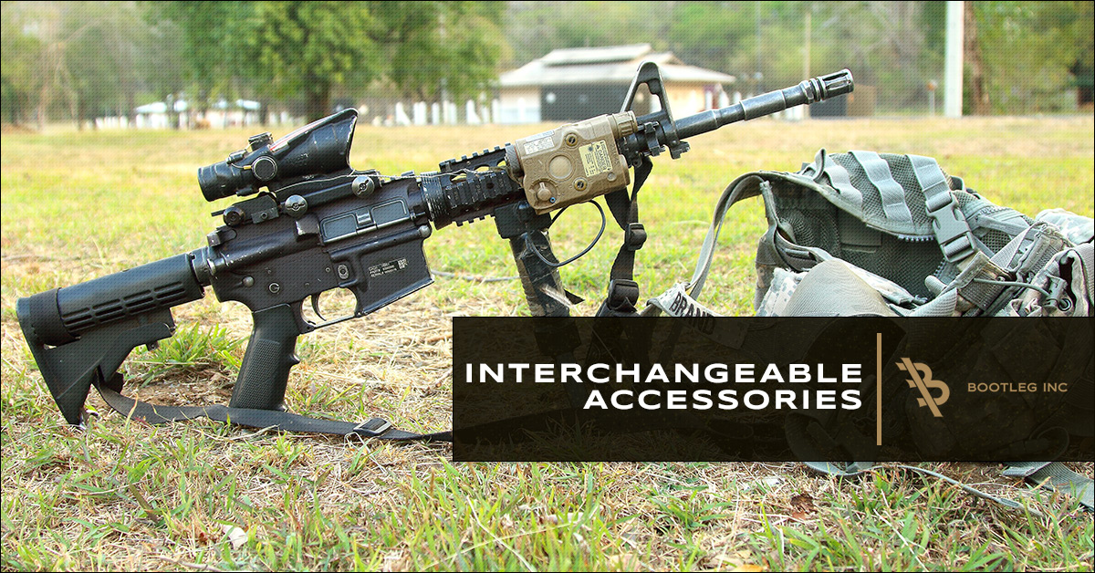 How Interchangeable are AR 15 Accessories? Bootleg Inc