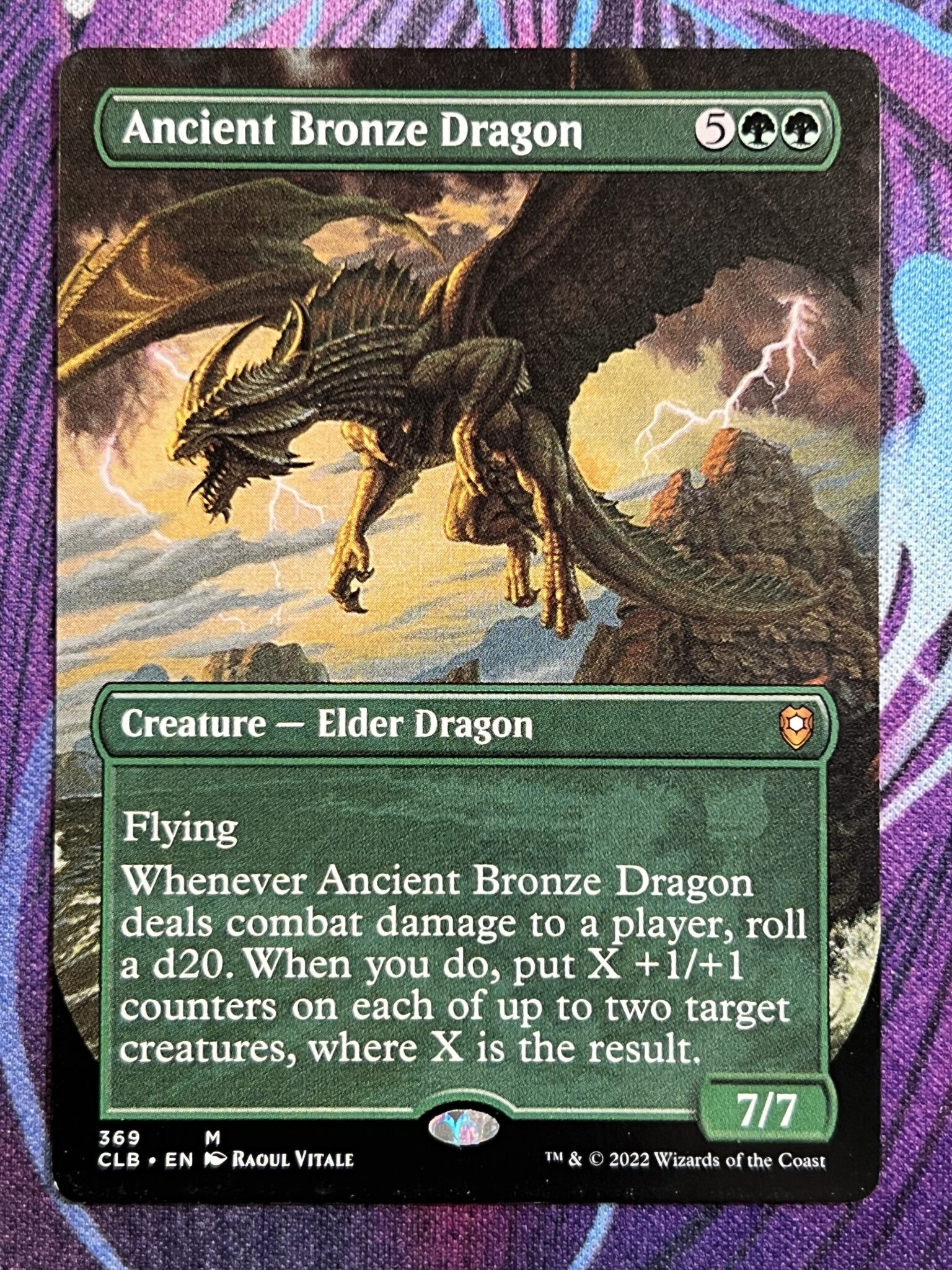 Ancient Bronze Dragon Full Art Bootleg Mage