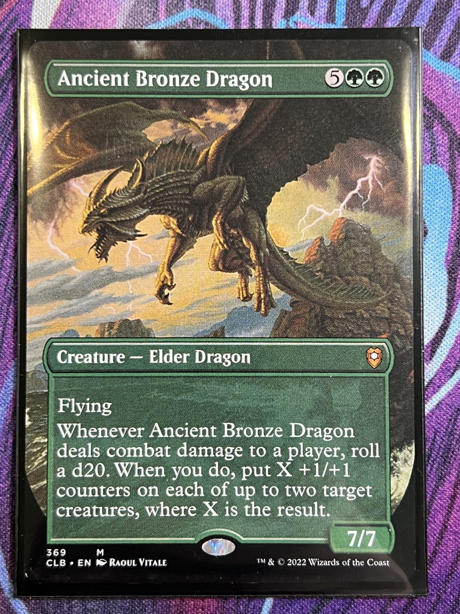 Ancient Bronze Dragon Full Art Bootleg Mage
