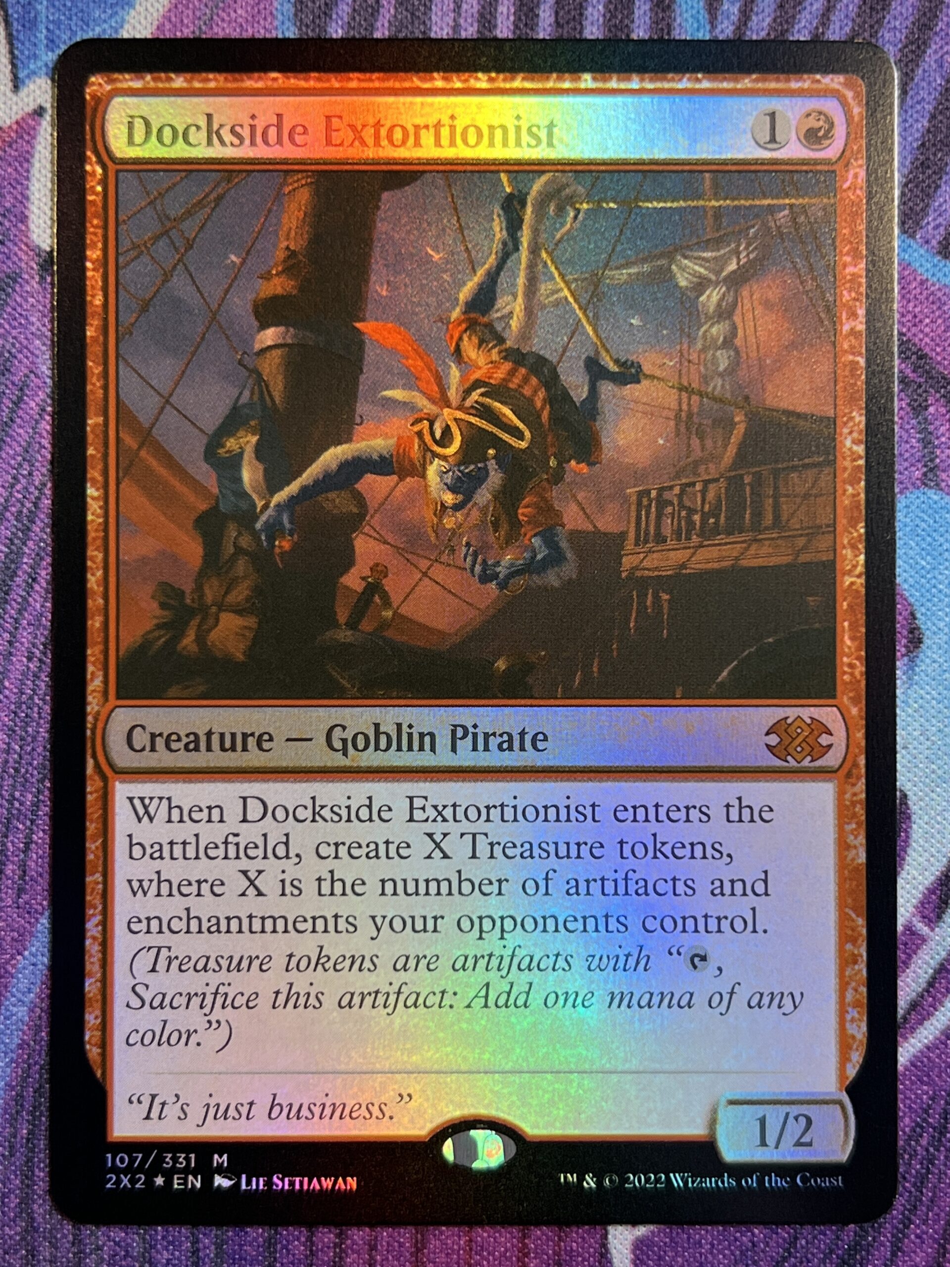 Dockside Extortionist 2X2 Foil Bootleg Mage