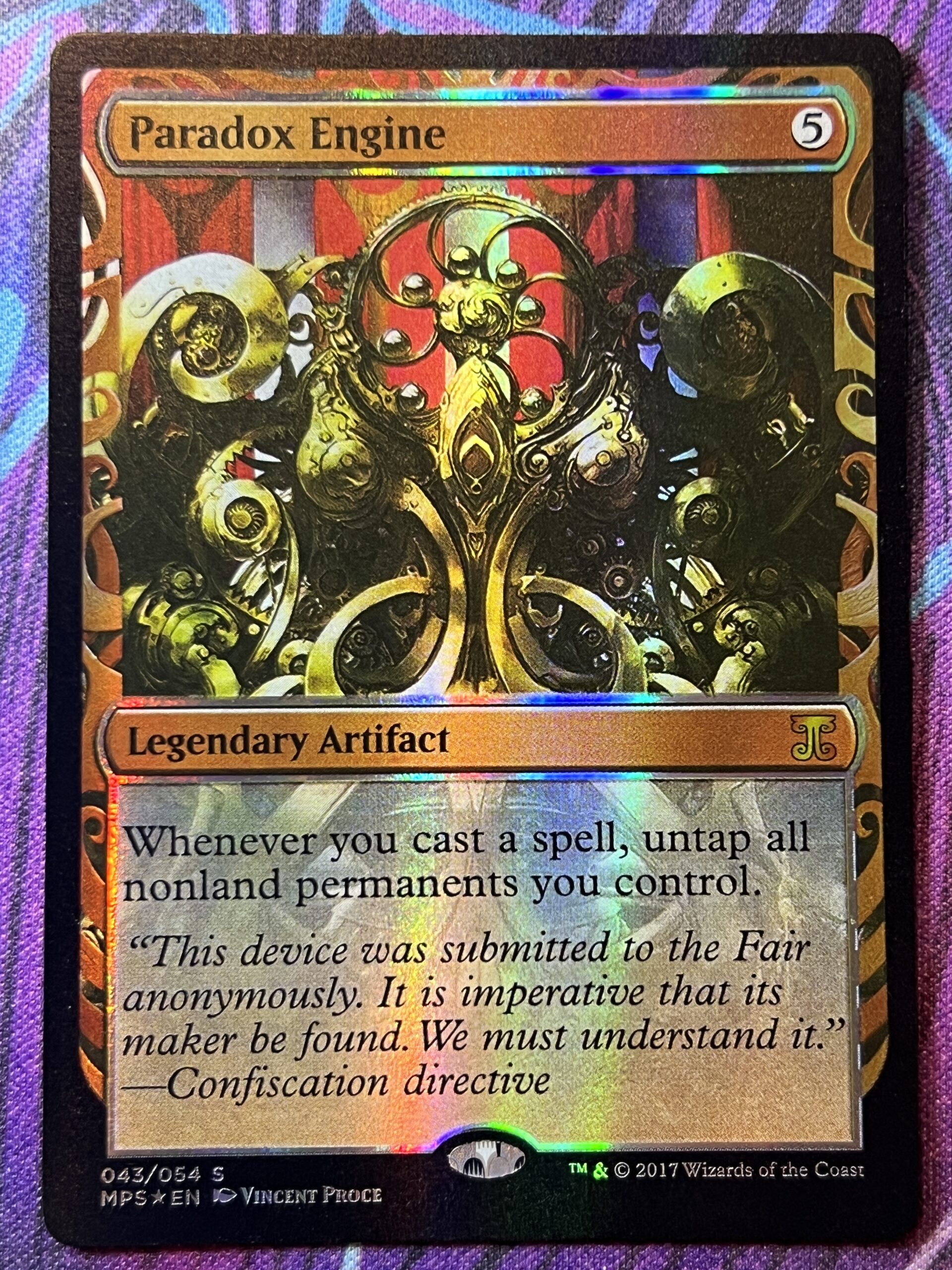 Paradox Engine MPS Foil – Bootleg Mage