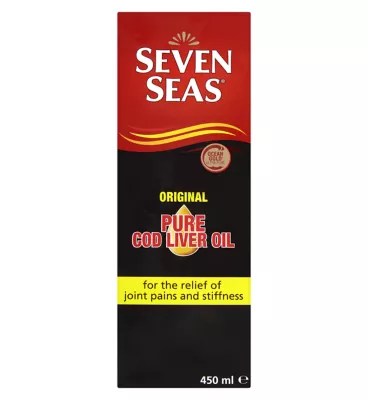 Cod Liver Oil Seven Seas Boots