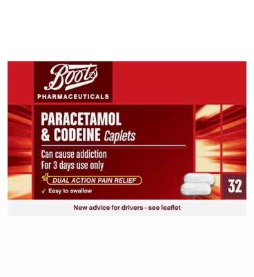Boots Paracetamol And Codeine Tablets