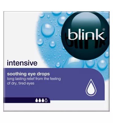 intensive eye drops Blink Boots