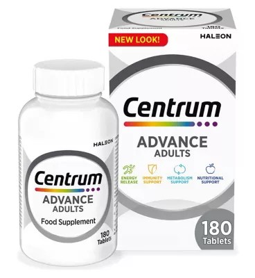 Centrum Advance Multivitamins, 180 Tablets Boots Ireland