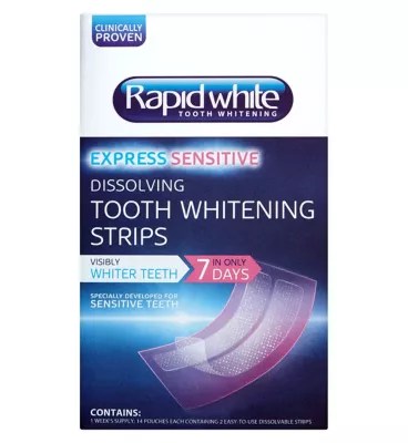 Teeth Whitening Kit & Strips Rapid White, Mr Blanc Boots