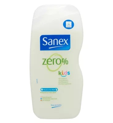 Sanex Zero Kids Bodywash and Foam Bath 500ml Boots