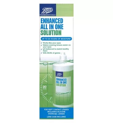 cleaning solutions contact lenses opticians Boots