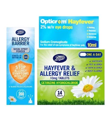 allergy & hayfever Boots Pharmaceuticals Boots