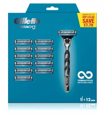 Mach 3 Gillette Boots