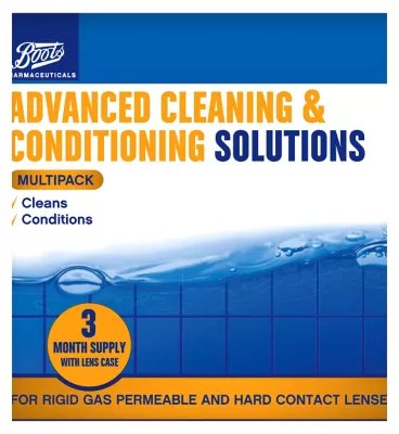 cleaning solutions contact lenses opticians Boots