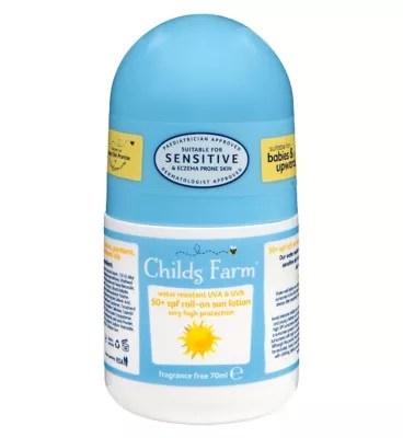 Childs Farm sun, swim and travel