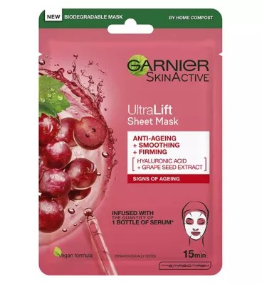 Garnier Sheet Mask Boots Ireland