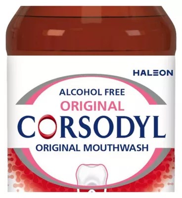 Medicated mouthwash Corsodyl Boots