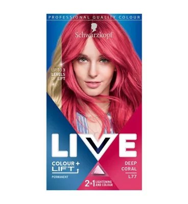 Schwarzkopf LIVE Ultra Brights Or Pastels, Vibrant Semipermanent Pink