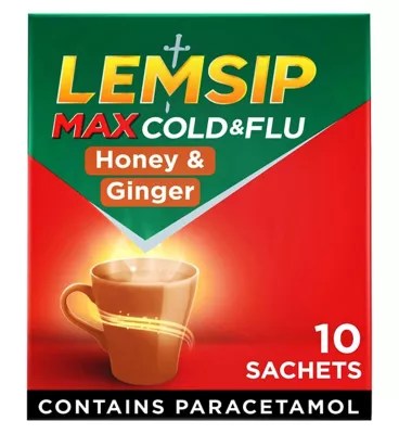 cold & flu products Lemsip Boots