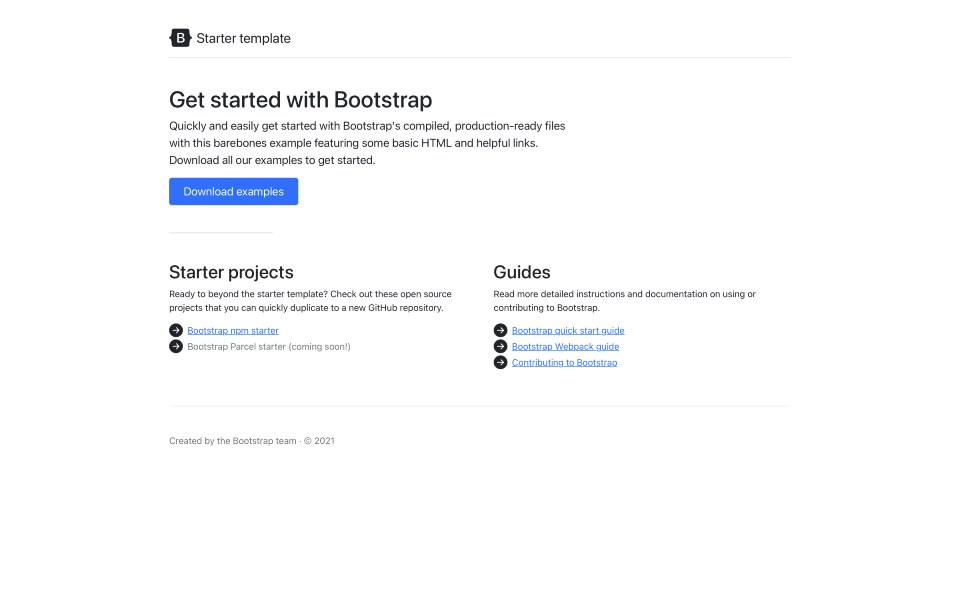 Examples · Bootstrap 5 繁體中文文件 六角學院 v5.0 Examples · Bootstrap 5 繁體中文文件 六角學院 v5.0