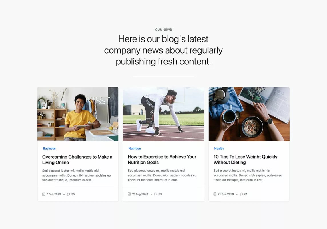 Bootstrap 5 Cards Example for Blog Posts BootstrapBrain
