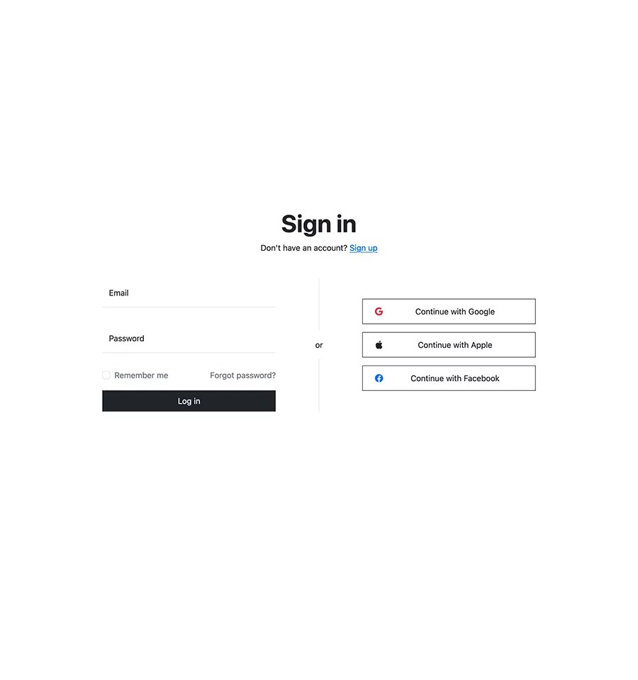 Bootstrap 5 Login Form Template Free Download BootstrapBrain