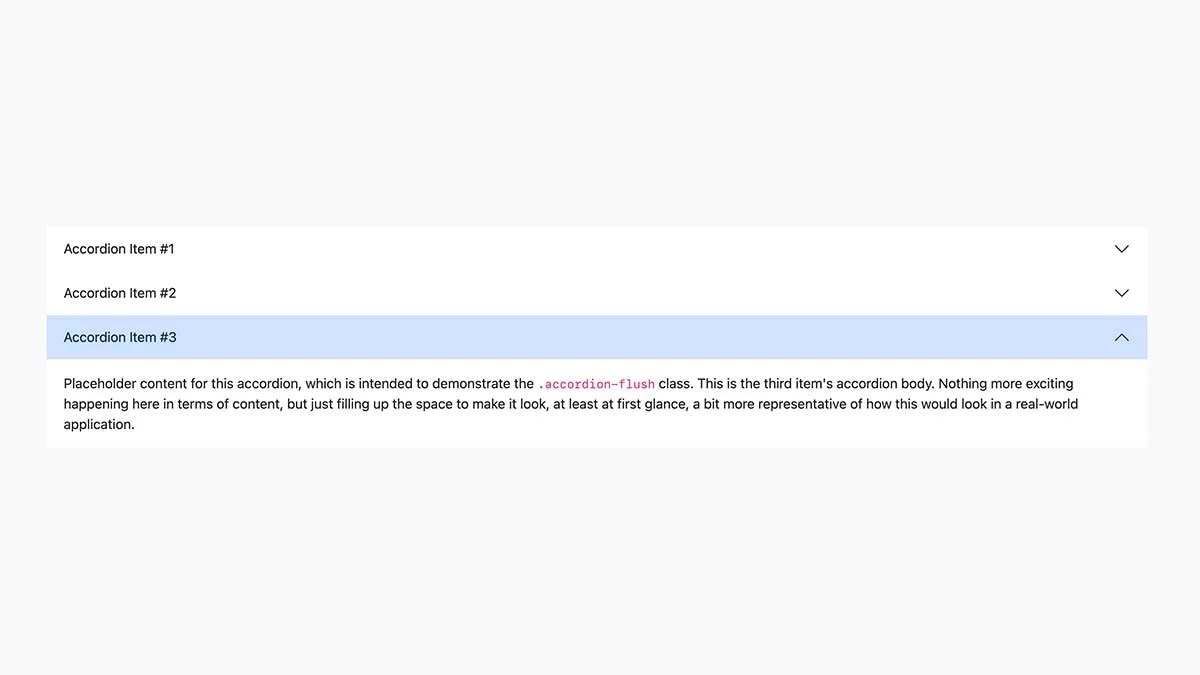 Bootstrap 5 Accordion No Border BootstrapBrain