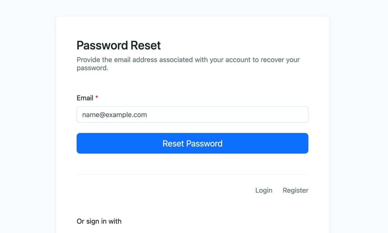 Bootstrap Password Form Snippet BootstrapBrain