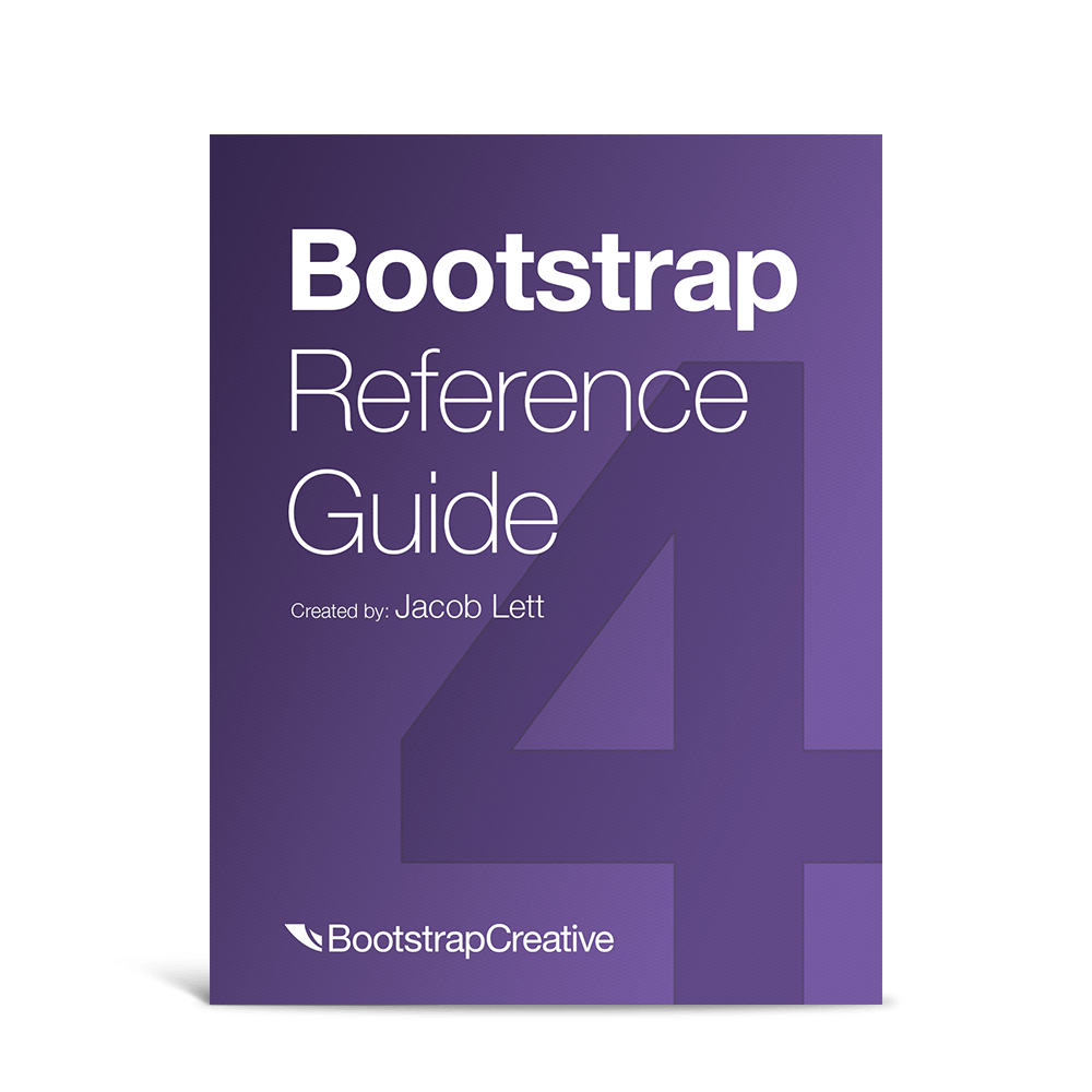 Bootstrap Reference Guide [book] Cheat Sheets & Classes List (2019)
