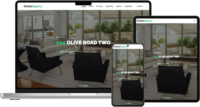 Free Real Estate Bootstrap site Templates BootstrapMade