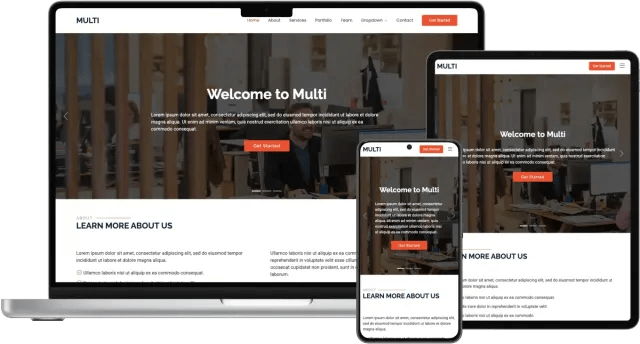 Bootstrap One Page Templates BootstrapMade