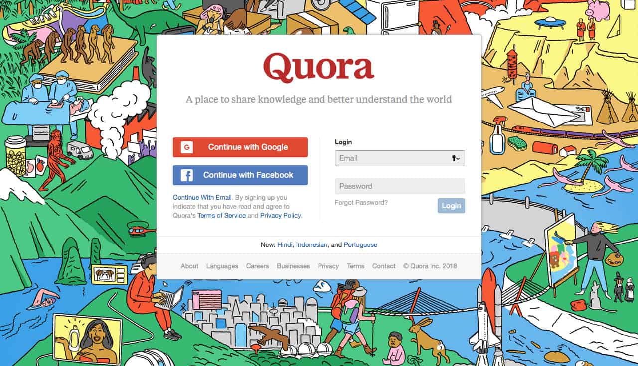 Quora Free Advertising Ideas Bootstrapping