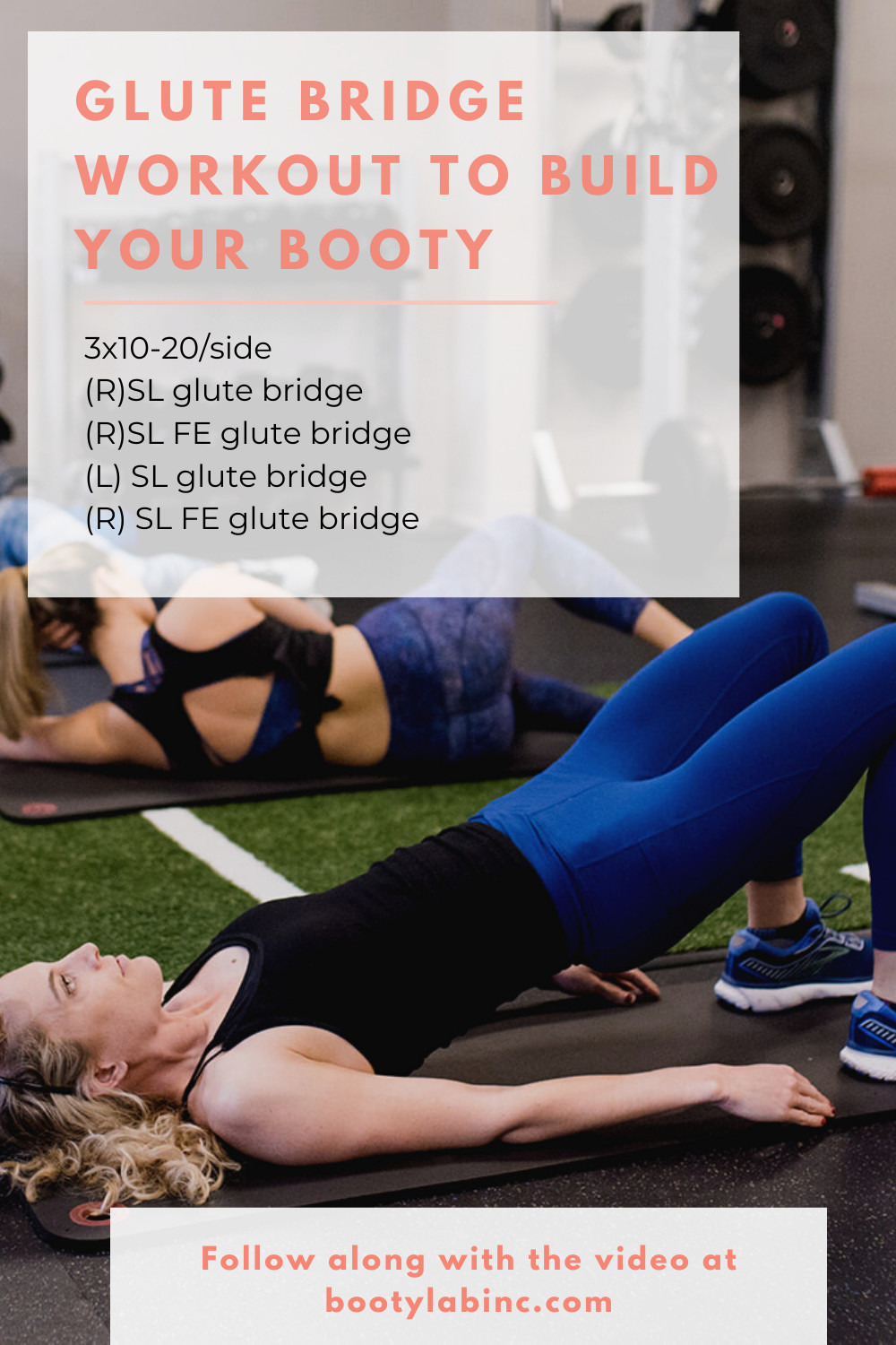 SingleLeg Glute Bridge Workout to Build that Booty Booty Lab