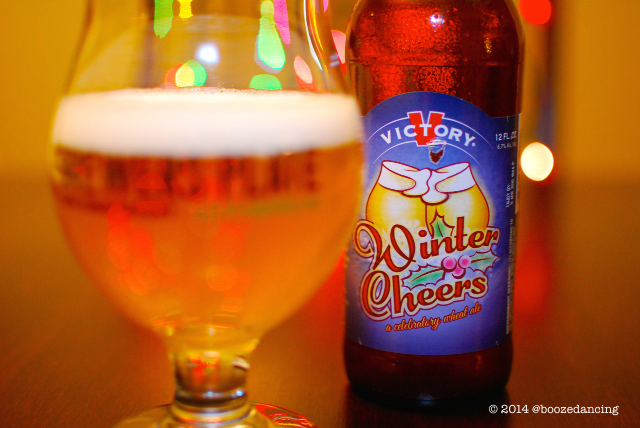 Beer Review Victory Winter Cheers It's just the booze dancing…