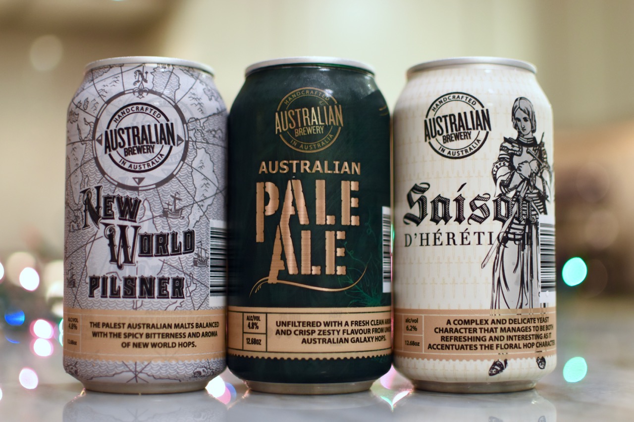 Beer Review A Trio of Beers from Australian Brewery It's just the