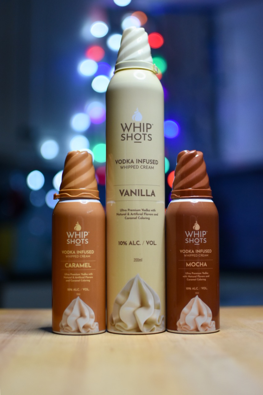 Whip Shots Vodka Infused Whipped Cream Review It's just the booze dancing…