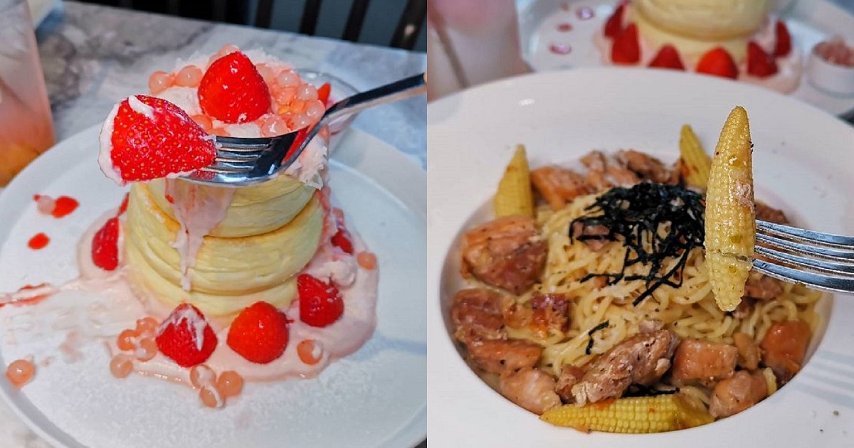 霜花亭Brunch。老屋甜點手工義大利麵｜絕美紅磚老厝吃早午餐