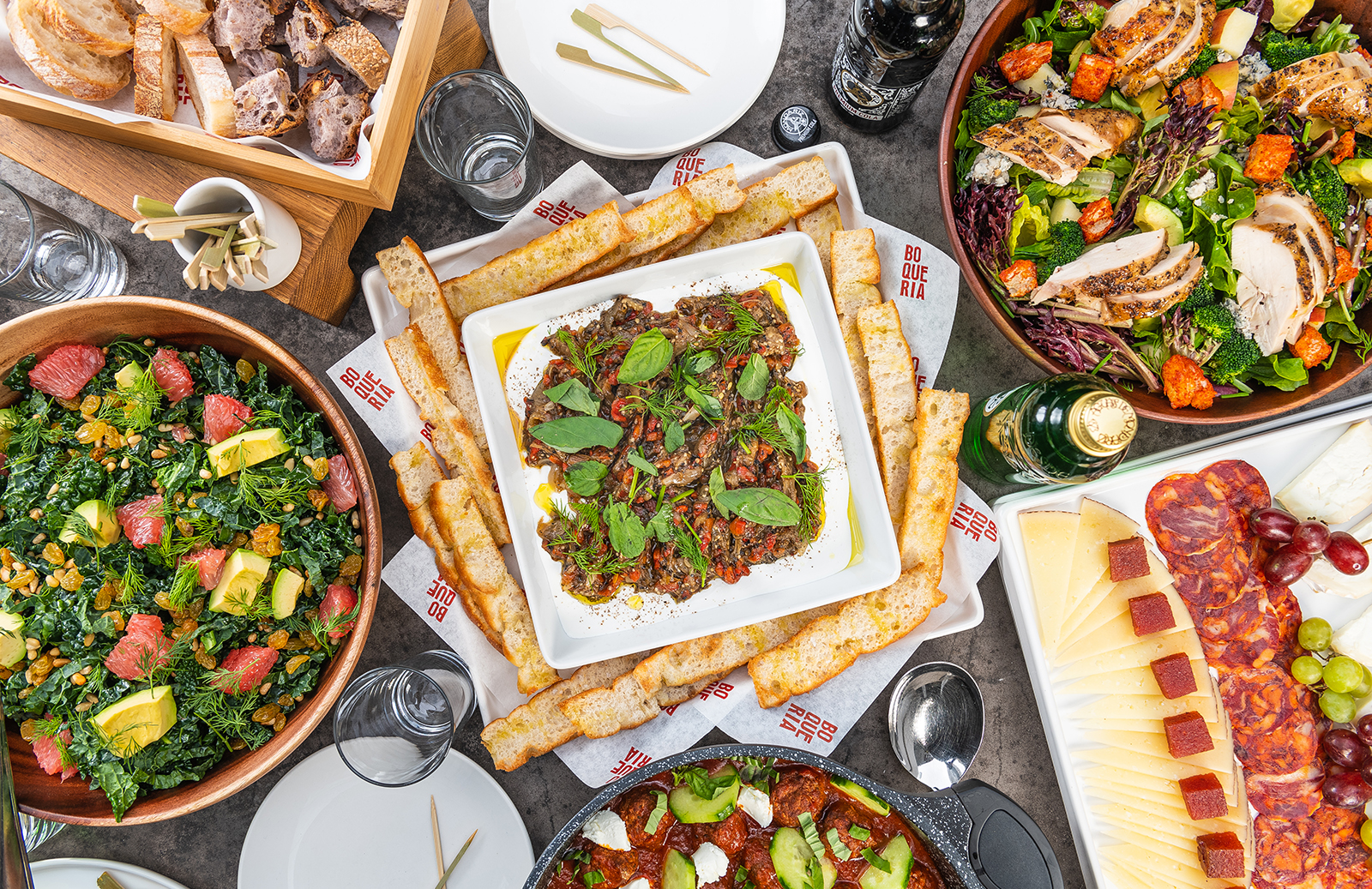 Catering in NYC, DC, & Chicago Spanish Tapas Boqueria Restaurant